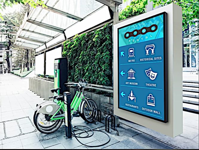 smartcity outdoor signage